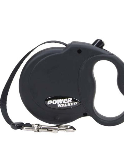 Coastal Retractable Dog Leash Black 1ea/16 ft, SM