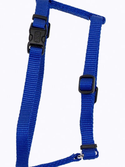 Coastal Standard Adjustable Nylon Dog Harness Blue 1ea/SM, 5/8In X 14-24 in
