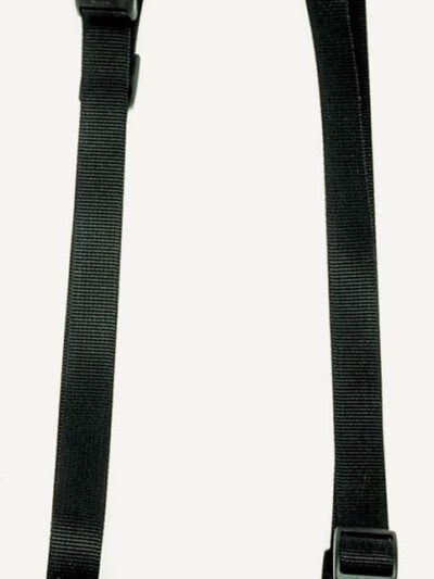 Coastal Standard Adjustable Nylon Dog Harness Black 1ea/MD, 3/4In X 18-30 in