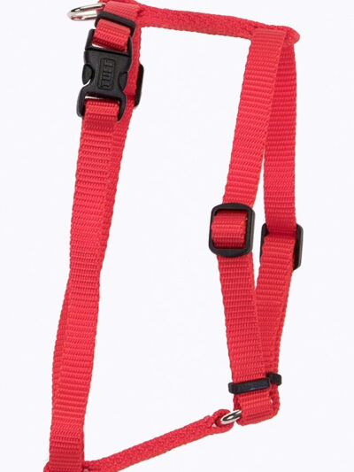 Coastal Standard Adjustable Nylon Dog Harness Red 1ea/MD, 3/4In X 18-30 in