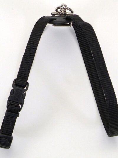 Coastal Size Right Adjustable Nylon Harness Black 1X26-38In
