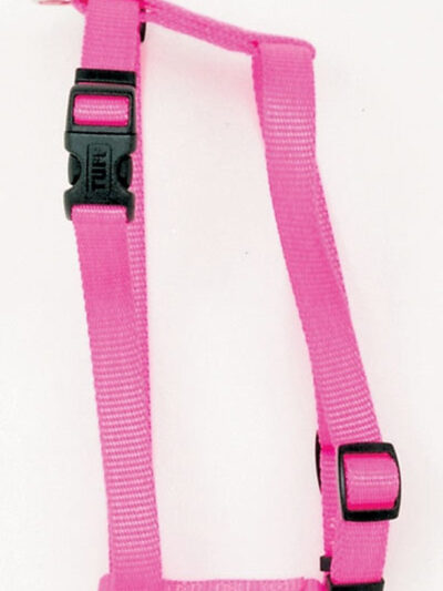 Coastal Standard Adjustable Nylon Dog Harness Neon Pink 1ea/LG, 1In X 22-38 in
