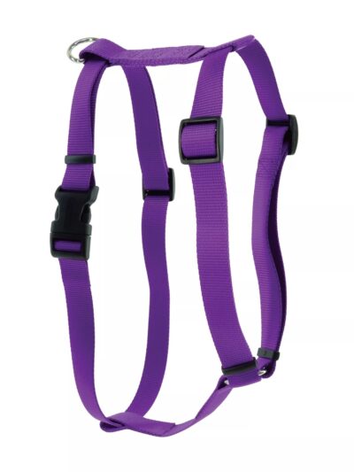 Coastal Standard Adjustable Nylon Dog Harness Purple 1ea/LG, 1In X 22-38 in