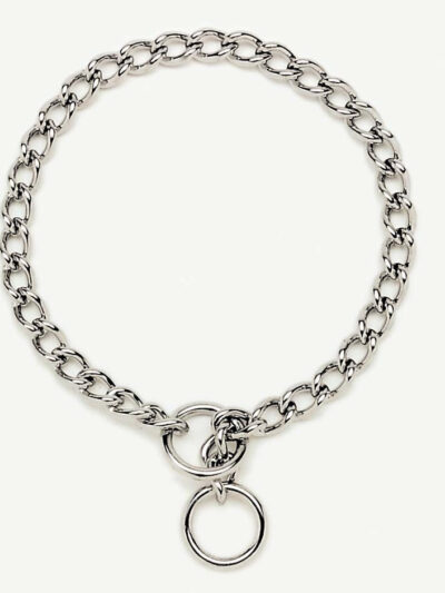 Titan Chain Training Dog Collar X-Heavy Nickel, Chrome 1ea/4 Mm X 26 in