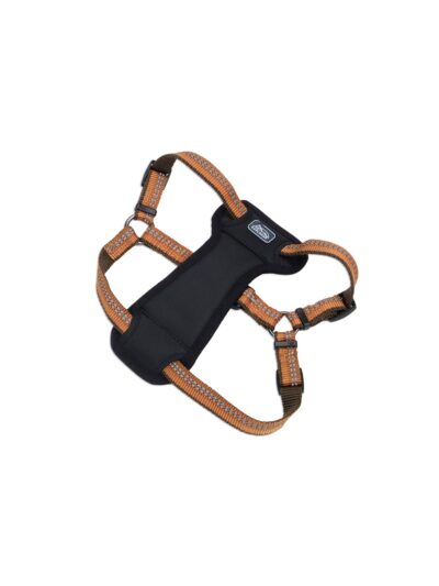 Coastal Products K9 Explorer Reflective Adjustable Padded Dog Harness Campfire Orange