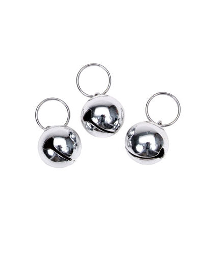 Coastal Pet Pet Bells 3Pc Silver