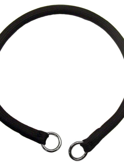 Coastal Round Nylon Training Dog Collar Black 1ea/3/8 In X 18 in
