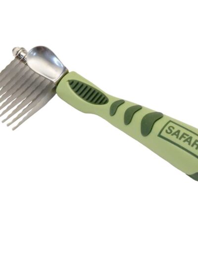 Safari Dog De-Matting Comb Green 1ea/One Size