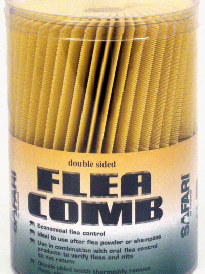 Safari Plastic Double Sided Dog Flea Comb 1ea/9 In X 2.25 in, 100 Piece