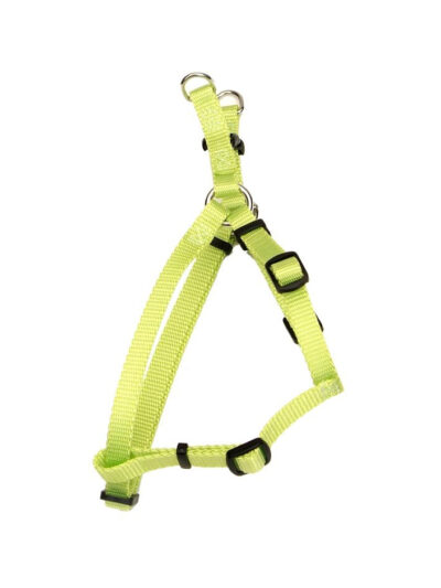 Coastal Comfort Wrap Adjustable Nylon Harness Lime 3/8X12-18In Girth