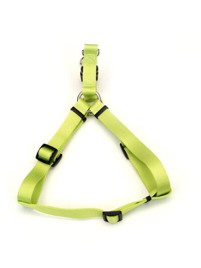 Coastal Comfort Wrap Adjustable Nylon Harness Lime 3/4X20-30In