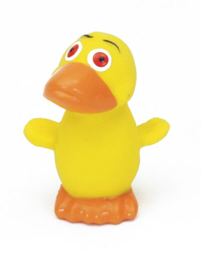 Rascals Latex Dog Toy Duck 1ea/2.5 in