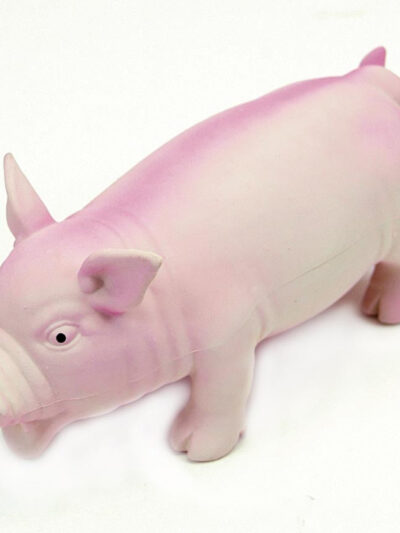 Coastal Rascals Latex Toy Pig 7.5In