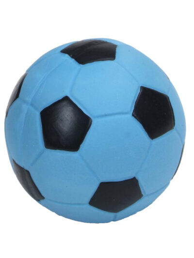 Rascals Latex Dog Toy Soccerball Blue 1ea/3 in
