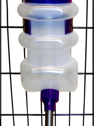 Lixit Top Fill Dog Water Bottle White 1ea/44 oz