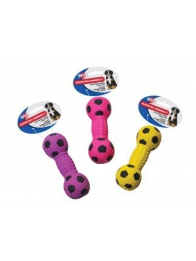 Spot 6†Stuffed Latex Soccer Ball Dumbbell Assorted