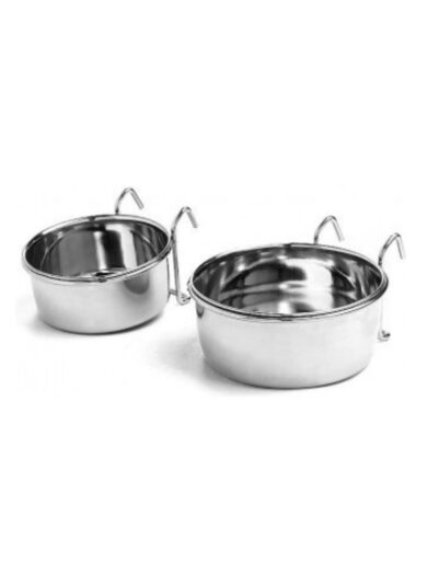 Spot Stainless Steel Coop Cup with Wire Hanger Silver, 1ea/10 oz