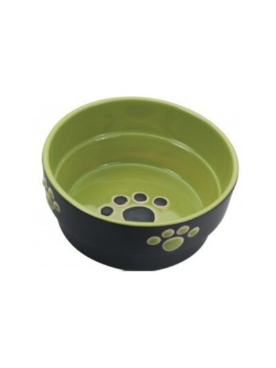Spot 5" Dog, Green Fresco Stoneware