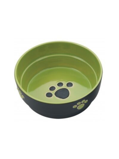 Spot 7" Dog, Green Fresco Stoneware