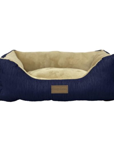 Ethical Pet Sleep Zone Wood Grain Stepin 26" Navy