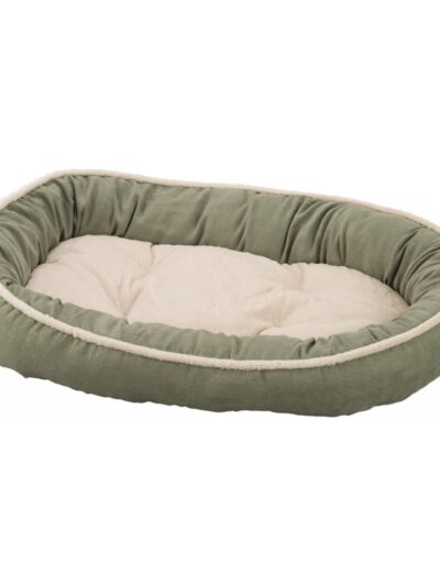 Ethical Pet Sleep Zone Shearling Oval Cuddler 35" Sage