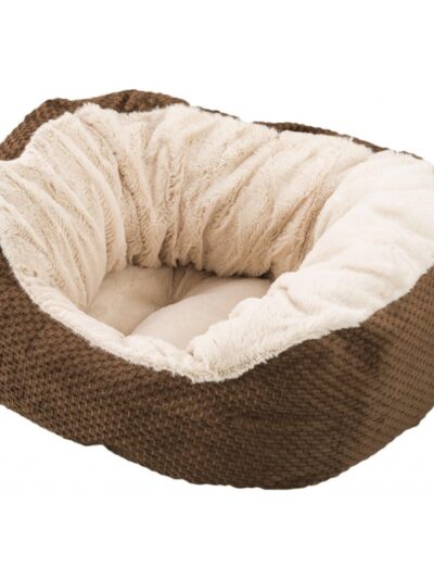 Ethical Pet Sleep Zone Checkerboard Napper 18" Chocolate