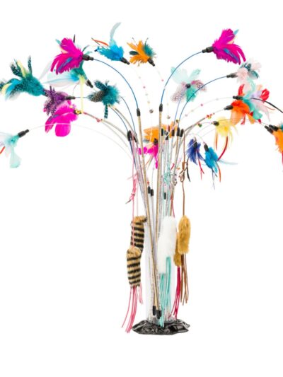Spot Teaser Wand Display PVC 24 Pc Assorted