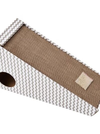 Spot 17" Ramp Cat Scratcher with catnip pouch and toy
