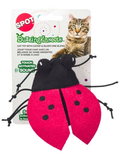 Spot Buzzing Insects Cat Toy Assorted, 1ea/5 in