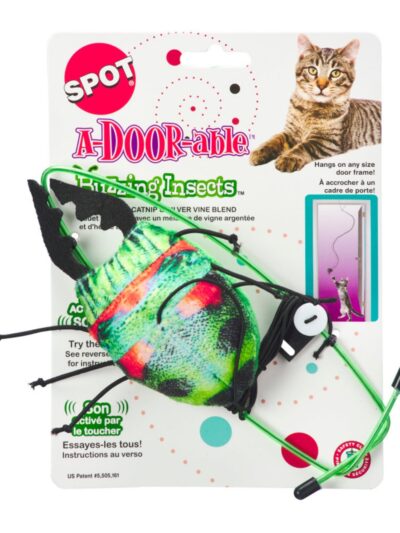 Spot Buzzing Insect Adoorable Cat Toy Assorted, 1ea/One Size