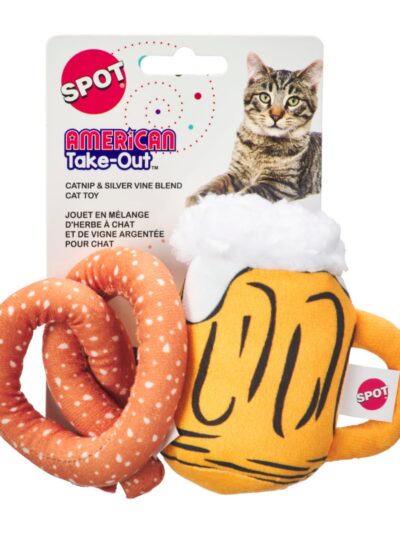 Spot American Take Out Cat Toy Assorted, 1ea/2 pk