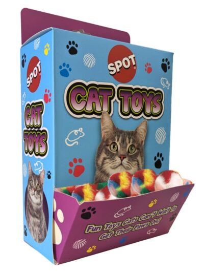 Spot Kitty Yarn Puffs Bulk Box 72 Pieces