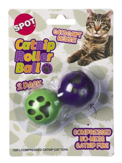Spot Catnip Roller Ball 2 Pack