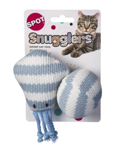 Spot Snugglers Squid & Ball 2 Pack Assorted