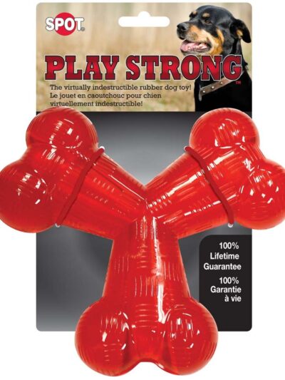 Spot Play Strong Dog Toy Trident 1ea/6 in