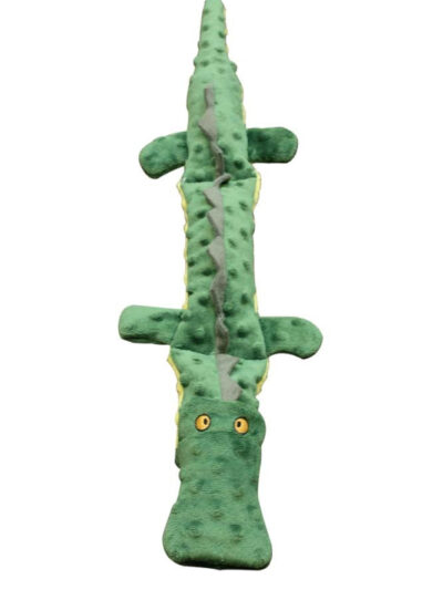 Skinneeez Extreme Dog Toy Triple Squeaker Croc 1ea/25 in
