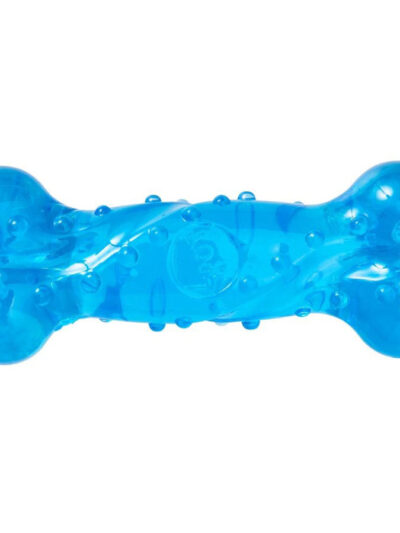 Spot Play Strong Scent-Station Bone Dog Toy Bacon Blue 1ea/5 in