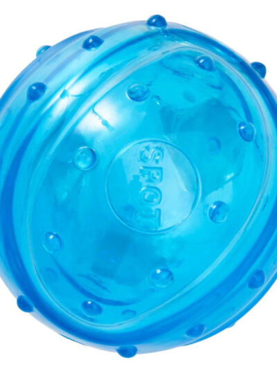 Spot Play Strong Scent-Station Ball Dog Toy Bacon Blue 1ea/2.75 in
