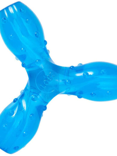 Spot Play Strong Scent-Station Tri Dog Toy Bacon Blue 1ea/6 in