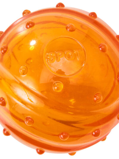 Spot Play Strong Scent-Sation Ball Dog Toy Orange 1ea/3.25 in