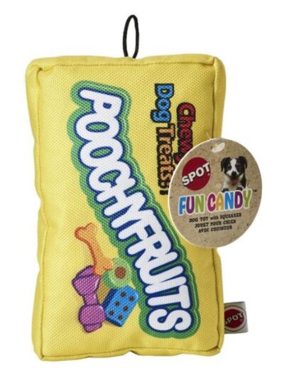 Spot Fun Candy Dog Toy Poochy Fruits 1ea/7 in