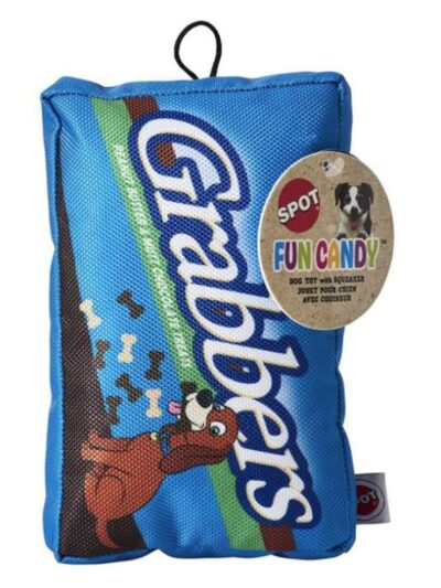 Spot Fun Candy Dog Toy Grabbers 1ea/7 in