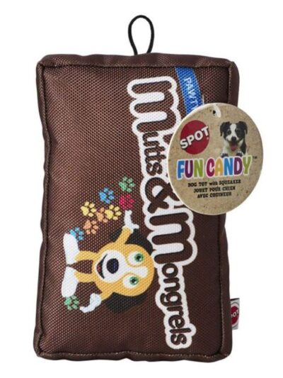Spot Fun Candy Dog Toy Mutts  Mongrels, 1ea/7 in