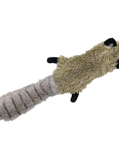 Spot Flippin' Raccoon 15" Skinneeez Interactive Cat Toy with Catnip