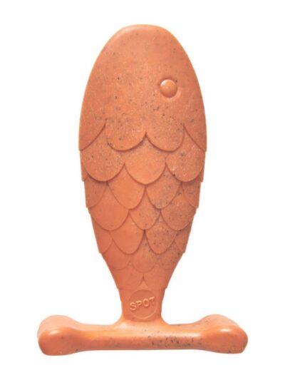 Bam-Bone Fish Salmon Dog Toy Salmon, 1ea/5.5 in