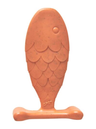 Bam-Bone Fish Salmon Dog Toy Salmon, 1ea/7 in