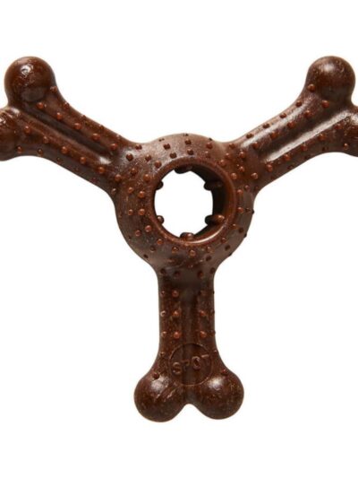 Bam-Bone Plus Triple Chew Dog Toy Bison, 1ea/4 in