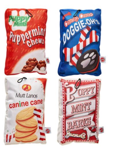 Spot Holiday Fun Food Snacks Dog Toy Assorted, 1ea/8 in