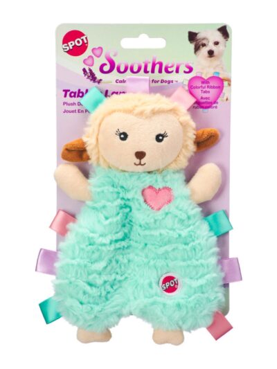 Spot Soothers Tabbie Lambie Dog Toy Assorted, 1ea/12 in