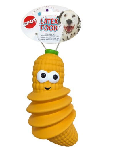 Spot Latex Foods Dog Toy Assorted, 1ea/8 in